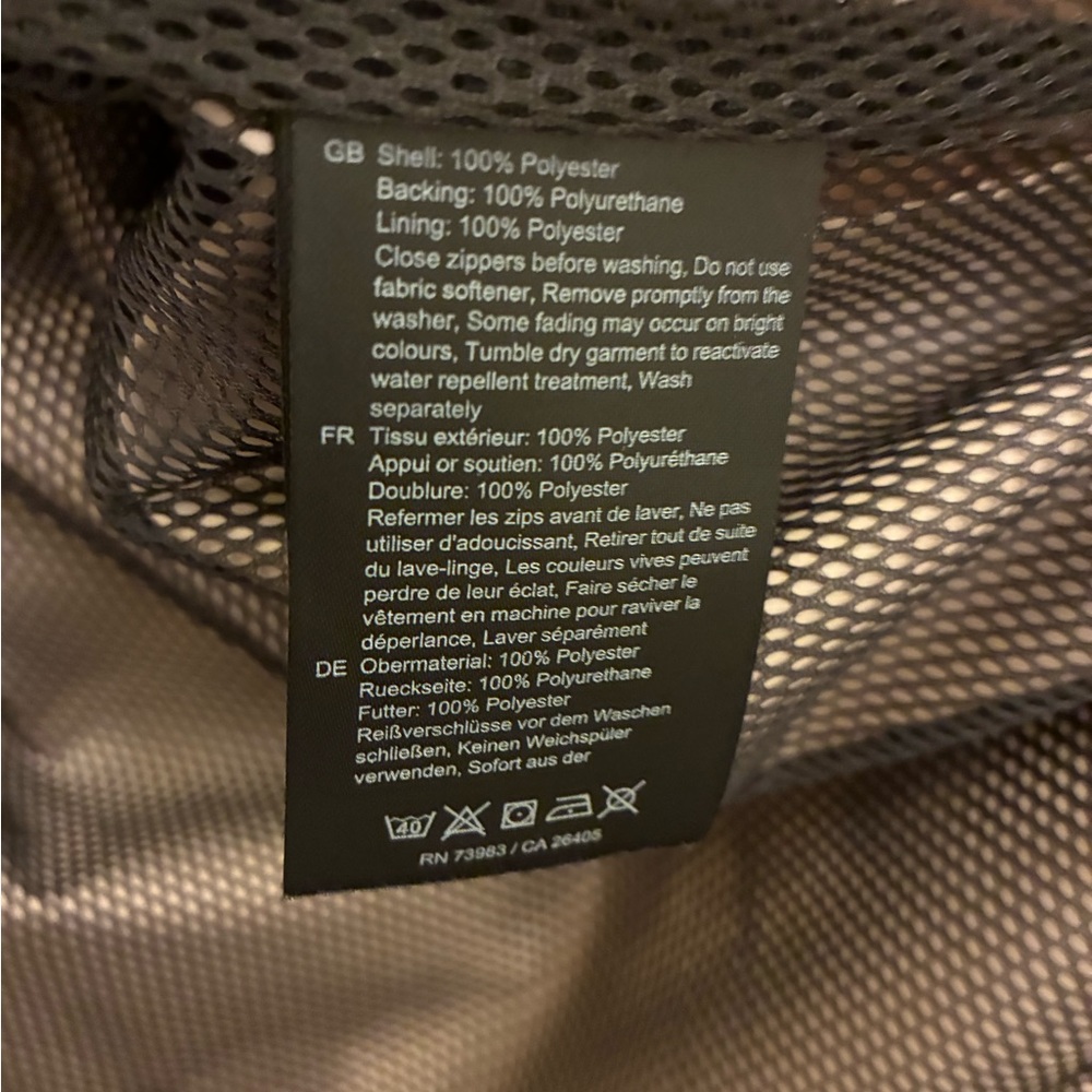 Helly Hansen Men's Seven J Rain Jacket sz L - Picture 5 of 6